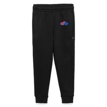 Norwegen <3 EU - Kinder/Teenager Premium Sweathose - Schwarz - Vorne - AI Model Kid Male (0cm)