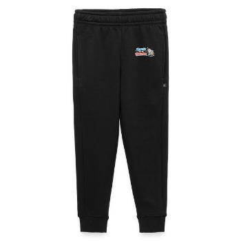 Prêt pour l’inscription scolaire - Pantalon de survêtement enfant/adolescent premium - noir - Devant - AI Model Kid Male (0cm)