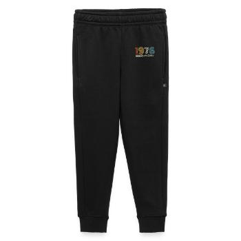 50th birthday 1976 Born 1976 - Kids’/Teens' Premium Sweatpants - black - Front - AI Model Kid Male (0cm)