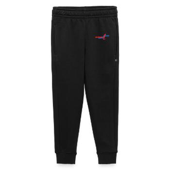 Logo Hang Gliding Color Splash - Pantalon de survêtement enfant/adolescent premium - noir - Devant - AI Model Kid Male (0cm)