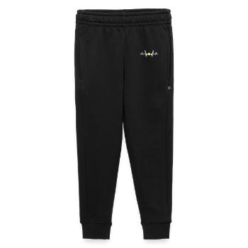 Battement de cœur de balle de tennis - Pantalon de survêtement enfant/adolescent premium - noir - Devant - AI Model Kid Male (0cm)