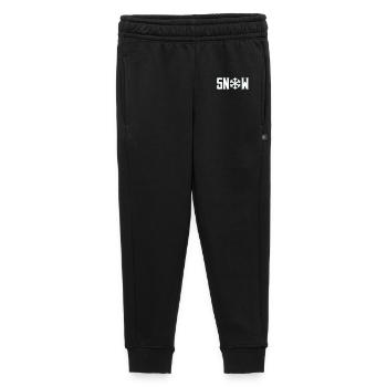 Snow - Kids’/Teens' Premium Sweatpants - black - Front - AI Model Kid Male (0cm)