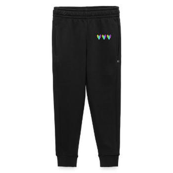 MOM. MOTHER's DAY. HAPPY MOTHER'S DAY. HEART - Kids’/Teens' Premium Sweatpants - black - Front - AI Model Kid Male (0cm)