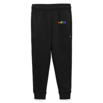 ASL Pride I - Farben der Pride-Flagge - Kinder/Teenager Premium Sweathose - Schwarz - Vorne - AI Model Kid Male (0cm)