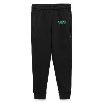 90 Minutes Passion - Kids’/Teens' Premium Sweatpants - black - Front - AI Model Kid Male (0cm)