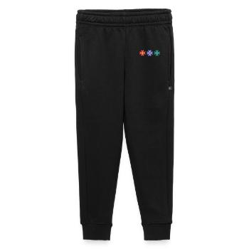 FLOWER. NATURE. ECOLOGY. ANNIVERSARY. FEAST - Kids’/Teens' Premium Sweatpants - black - Front - AI Model Kid Male (0cm)