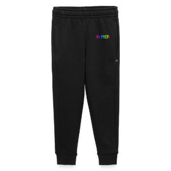 joueur - Pantalon de survêtement enfant/adolescent premium - noir - Devant - AI Model Kid Male (0cm)