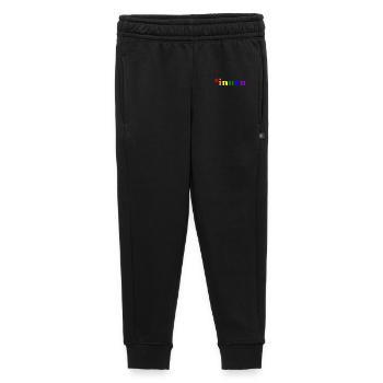 *innen Gendern - Kinder/Teenager Premium Sweathose - Schwarz - Vorne - AI Model Kid Male (0cm)