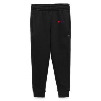 I love you - Herzmuster - Kinder/Teenager Premium Sweathose - Schwarz - Vorne - AI Model Kid Male (0cm)