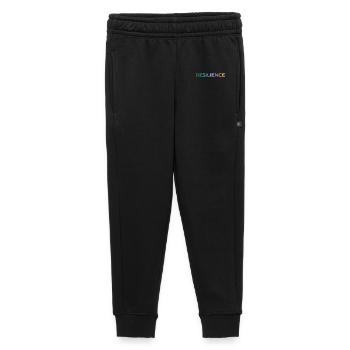 Resilienz Gradient Typo - Kinder/Teenager Premium Sweathose - Schwarz - Vorne - AI Model Kid Male (0cm)