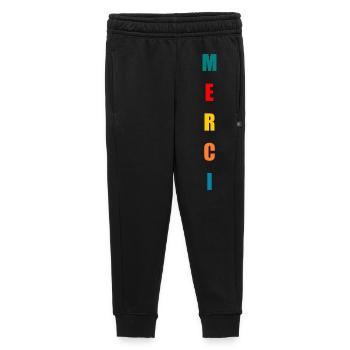 MAÎTRESSE. MERCI. MERCI MAÎTRESSE. MAITRESSE - Pantalon de survêtement enfant/adolescent premium - noir - Devant - AI Model Kid Male (0cm)