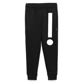 Exclamation Mark Template Design Pattern - Kids’/Teens' Premium Sweatpants - black - Front - AI Model Kid Male (0cm)