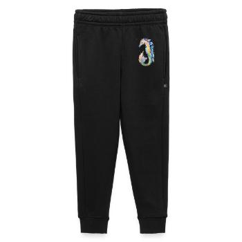 Hippocampe - Pantalon de survêtement enfant/adolescent premium - noir - Devant - AI Model Kid Male (0cm)