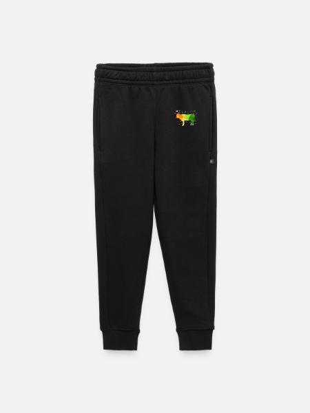 Kuh - Kinder/Teenager Premium Sweathose - Schwarz