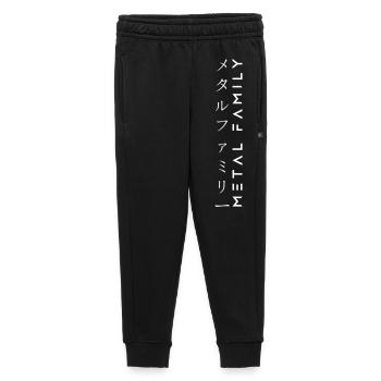 Metal Family Design | Kanji - Kids’/Teens' Premium Sweatpants - black - Front - AI Model Kid Male (0cm)
