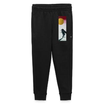 Origami Raven - Pantalon de survêtement enfant/adolescent premium - noir - Devant - AI Model Kid Male (0cm)