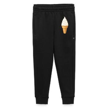 Vanille-Softeis - Kinder/Teenager Premium Sweathose - Schwarz - Vorne - AI Model Kid Male (0cm)
