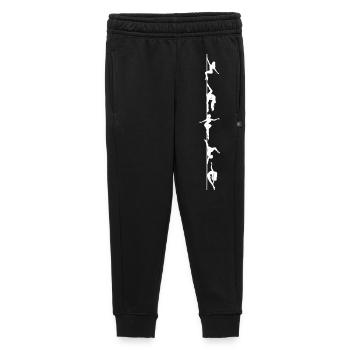 Pole dance Silhoutten white - Kids’/Teens' Premium Sweatpants - black - Front - AI Model Kid Male (0cm)