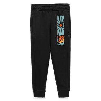 Buchstabe i Blumen groovy Geschenkidee - Kinder/Teenager Premium Sweathose - Schwarz - Vorne - AI Model Kid Male (0cm)