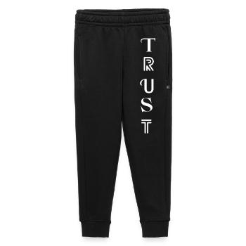 TRUST – Trust your path - Kids’/Teens' Premium Sweatpants - black - Front - AI Model Kid Male (0cm)