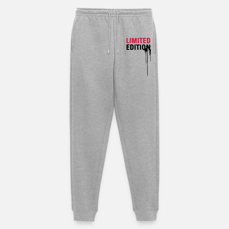 Limited Edition - Pantalon de jogging Premium bio Homme - gris chiné