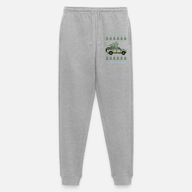Verteidiger 110 - Baum - Männer Premium Bio Jogginghose - Grau meliert