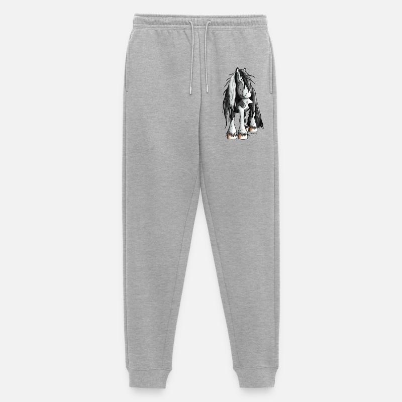 Fescher Irish Tinker - Männer Premium Bio Jogginghose - Grau meliert