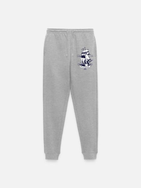 PL22 Vag Dre Link Paimpol 1790 - Men's Premium Organic Joggers - heather grey
