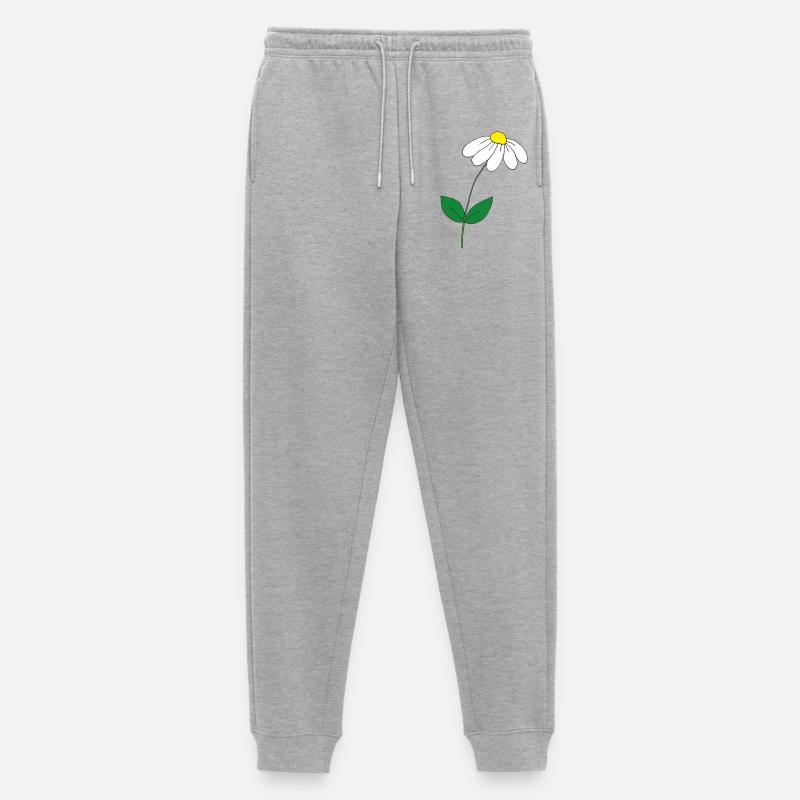süsses Gänseblümchen - Männer Premium Bio Jogginghose - Grau meliert