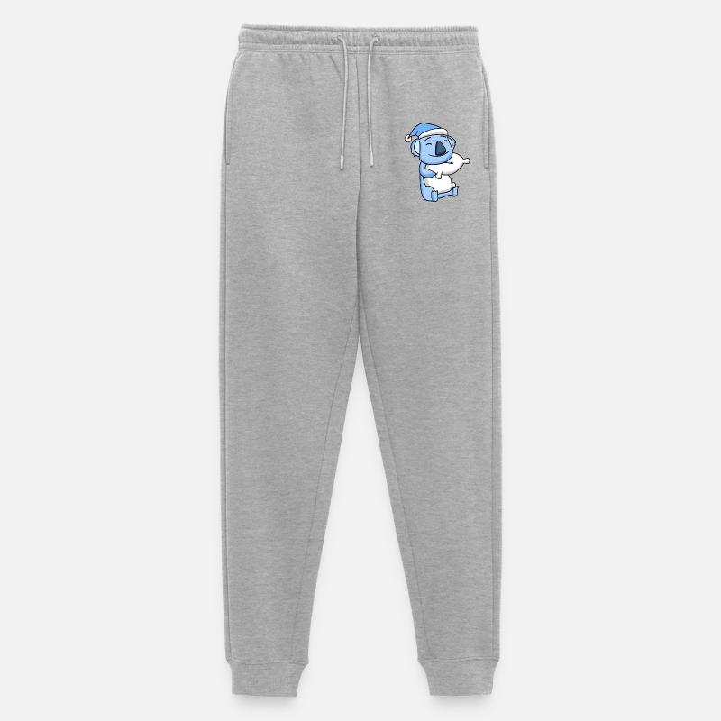 Koala Baby - Männer Premium Bio Jogginghose - Grau meliert