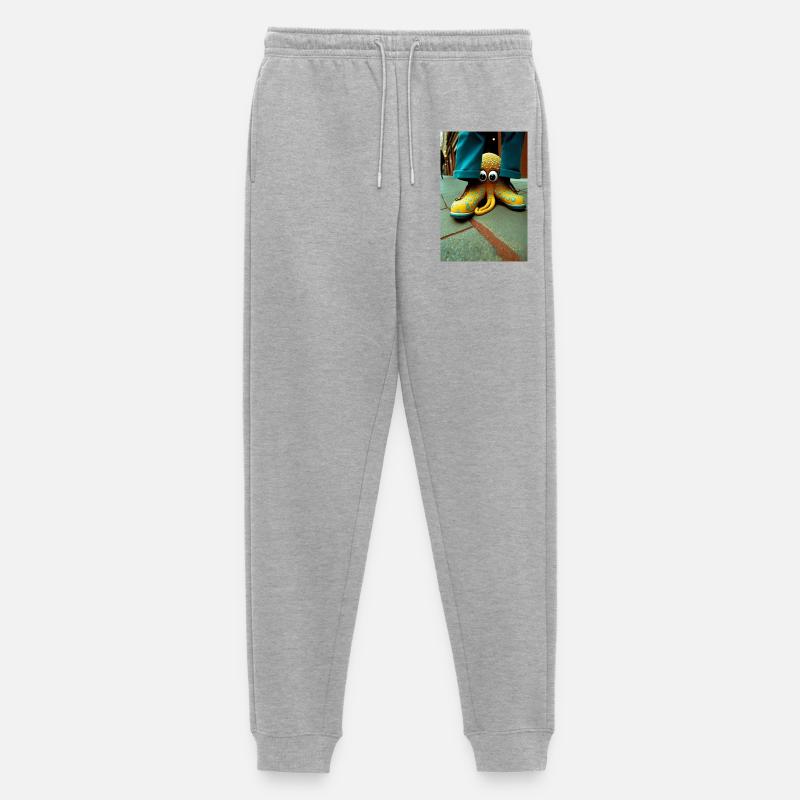 Anthropomorph 03 - Männer Premium Bio Jogginghose - Grau meliert