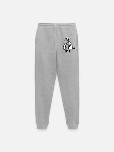 Doctor's Sheep - Men's Premium Organic Joggers - heather grey