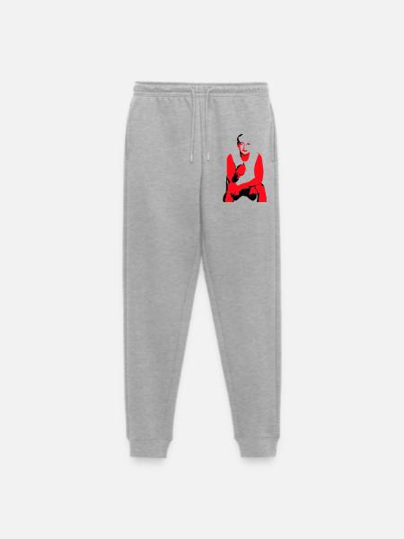 Frère - Pantalon de jogging Premium bio Homme - gris chiné