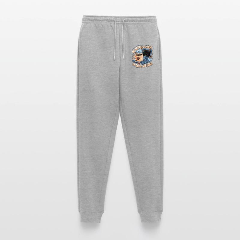 KaffeeCode Debug: In Code Wir Debuggen Männer Premium Bio Jogginghose