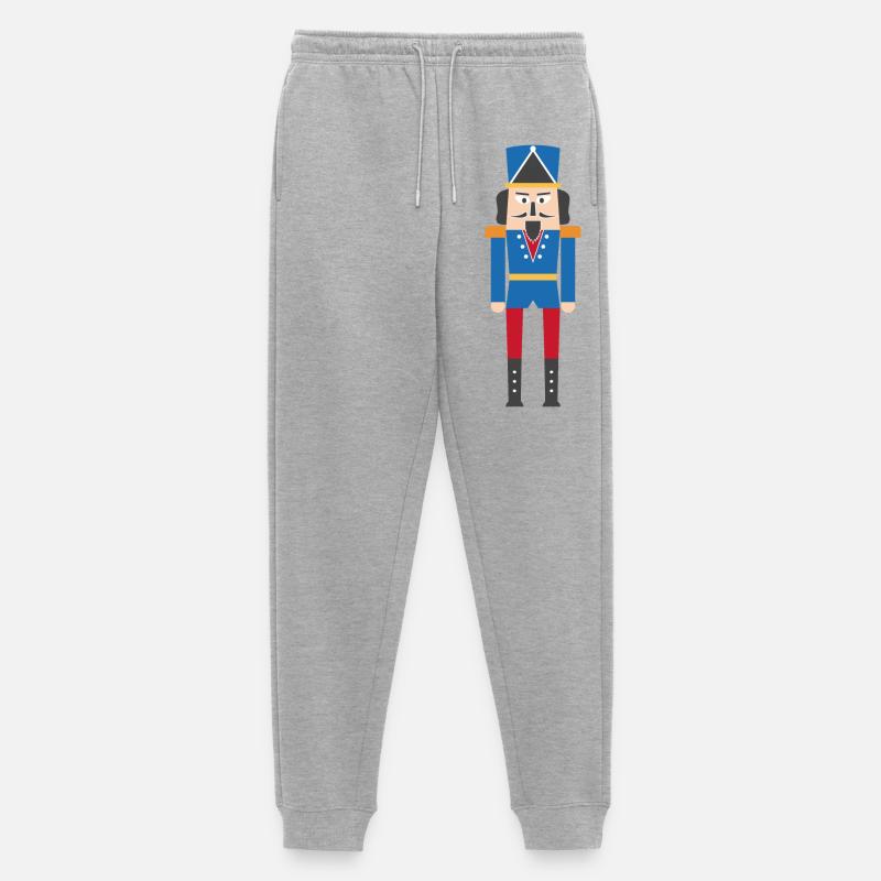 Nutcracker - Men's Premium Organic Joggers - heather grey