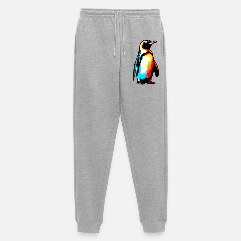 Penguin - Men's Premium Organic Joggers - heather grey