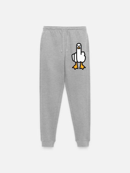 Oie de déclaration - Pantalon de jogging Premium bio Homme - gris chiné