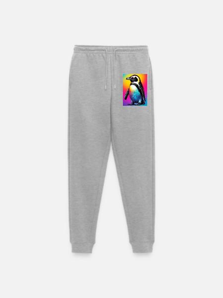 pingouin - Pantalon de jogging Premium bio Homme - gris chiné
