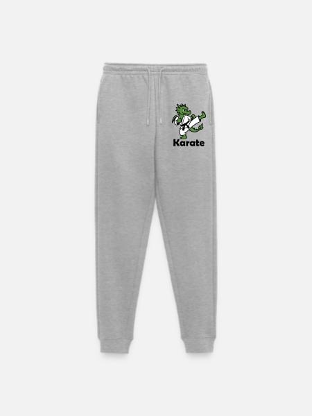 Karaté Dragon - Pantalon de jogging Premium bio Homme - gris chiné