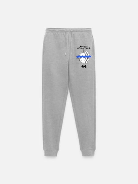 Loire Atlantique 44 - Men's Premium Organic Joggers - heather grey