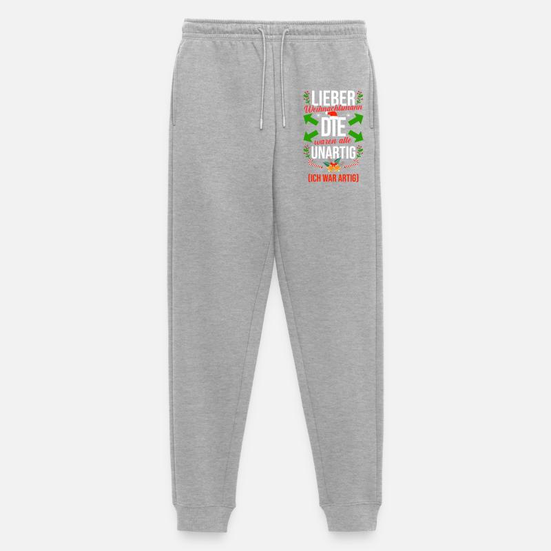 Bogenschütze Bogensport Bogenschießen - Männer Premium Bio Jogginghose - Grau meliert