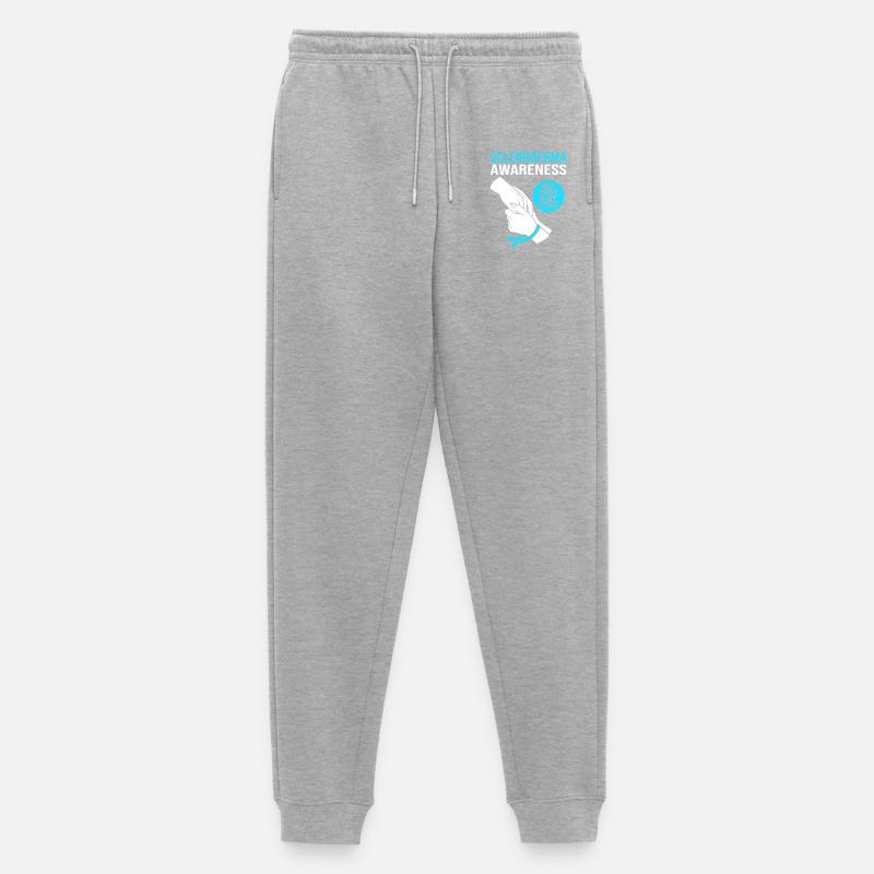 Scleroderma - Men's Premium Organic Joggers - heather grey