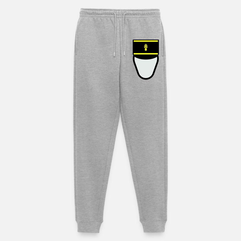 Gendarm Képi G.M. (Mobile Constable) - Männer Premium Bio Jogginghose - Grau meliert