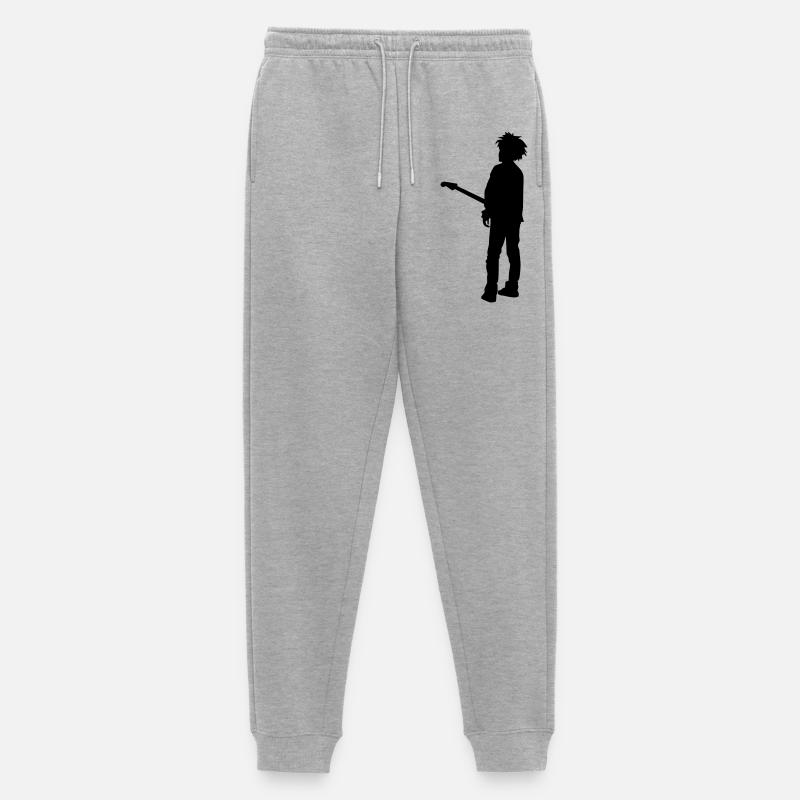 robert - Männer Premium Bio Jogginghose - Grau meliert