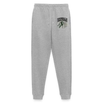 Pouvoir de jardinage guérilla - Pantalon de jogging Premium bio Homme - gris chiné - Devant - Thijin (182cm)