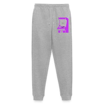 Machine à sous Arcade Silhouette - Pantalon de jogging Premium bio Homme - gris chiné - Devant - Thijin (182cm)