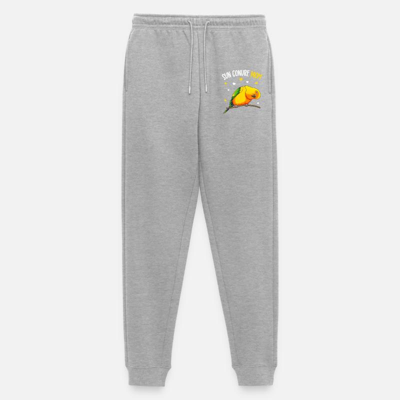 Sun Conure Mama - Männer Premium Bio Jogginghose - Grau meliert