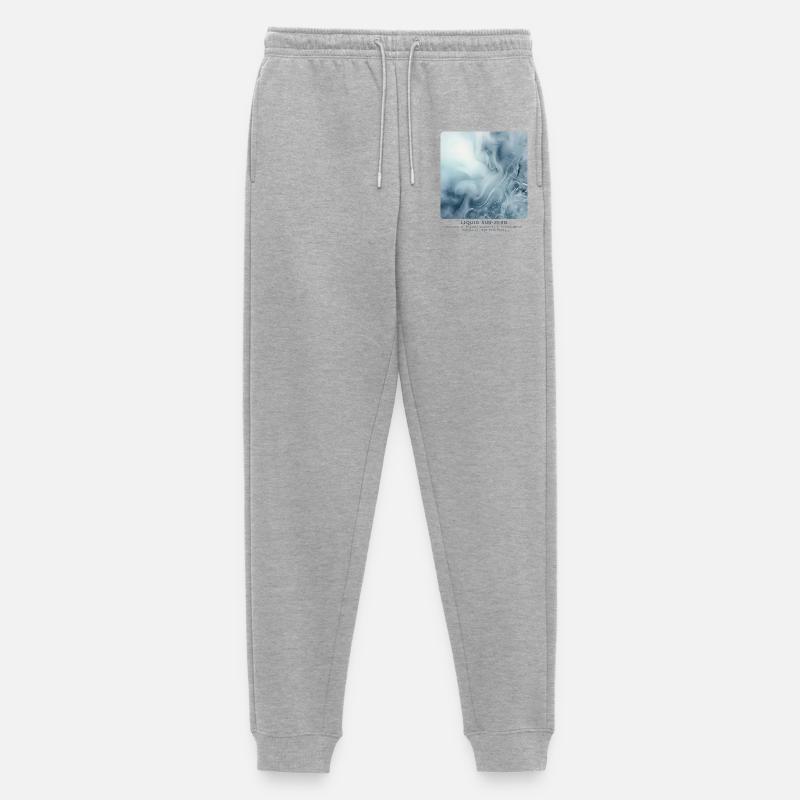 Liquid Sub-Zero - Männer Premium Bio Jogginghose - Grau meliert