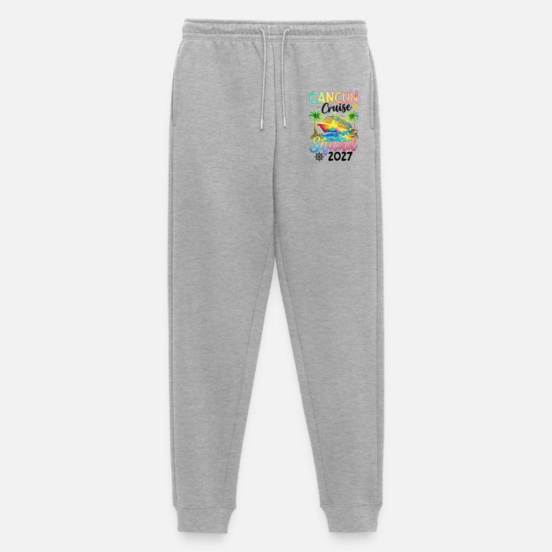 Cancun Cruise Squad 2027 - Männer Premium Bio Jogginghose - Grau meliert