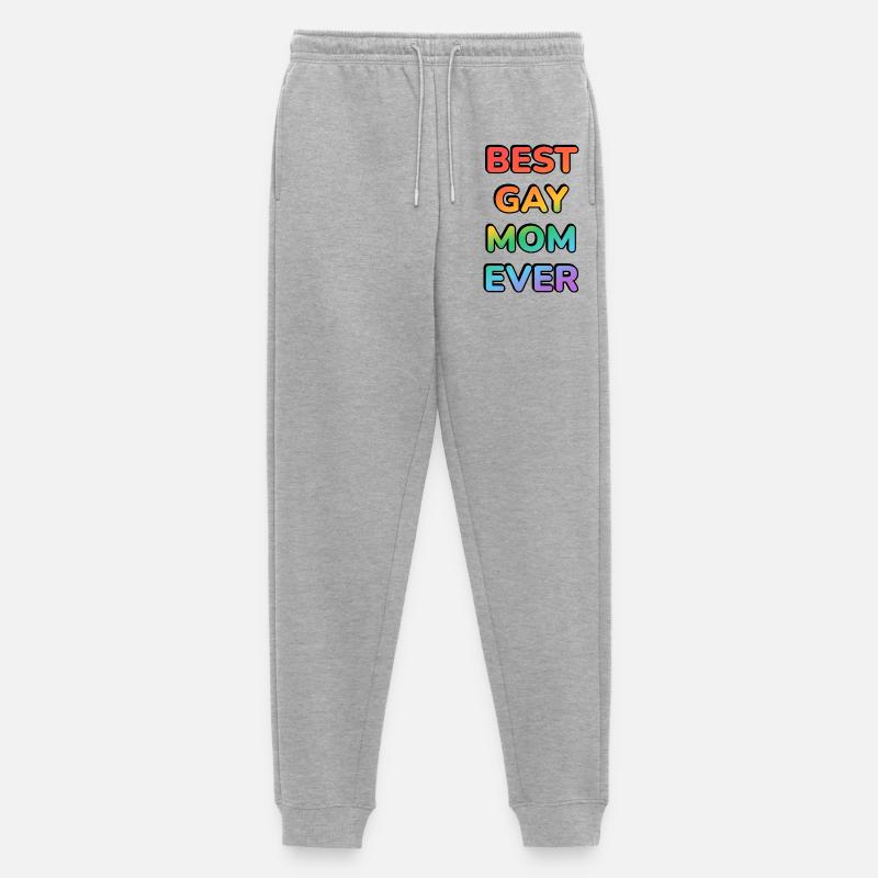 BESTE SCHWULE MUTTER ALLER ZEITEN - Männer Premium Bio Jogginghose - Grau meliert